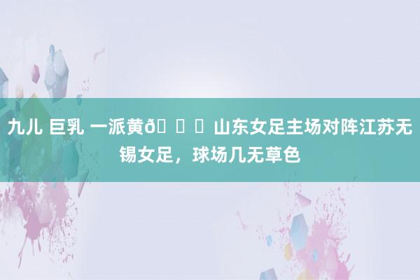 九儿 巨乳 一派黄👀山东女足主场对阵江苏无锡女足，球场几无草色